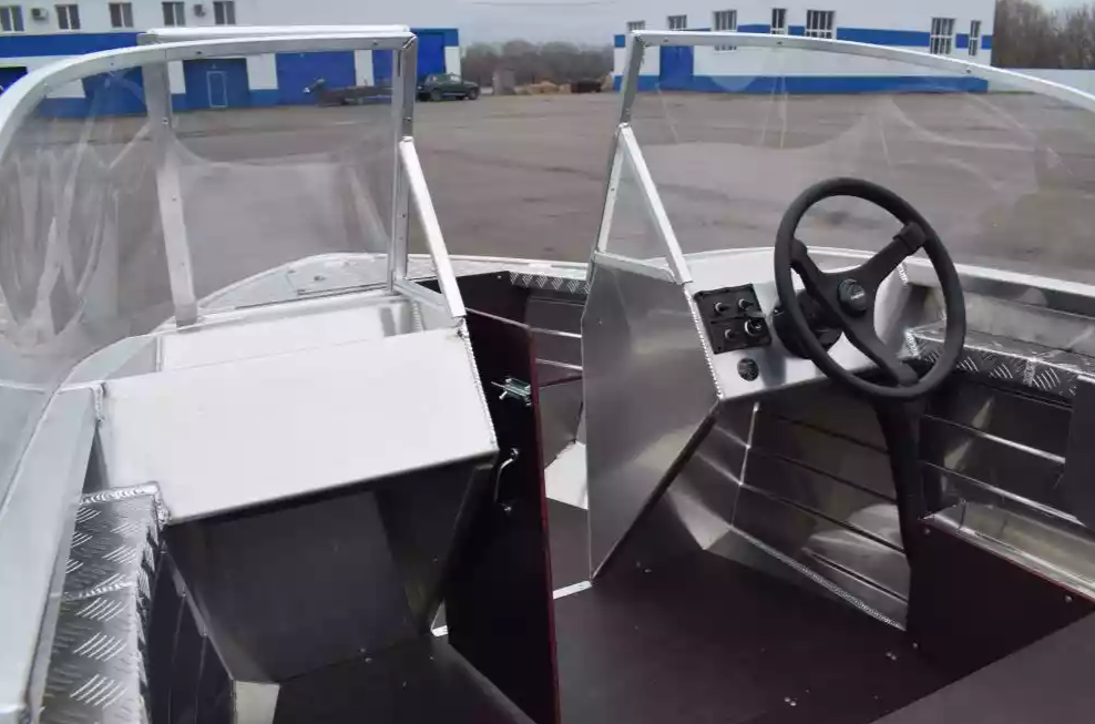 Алюминиевая лодка Wyatboat-390 DCM Увеличенный борт в Нижнем Тагиле