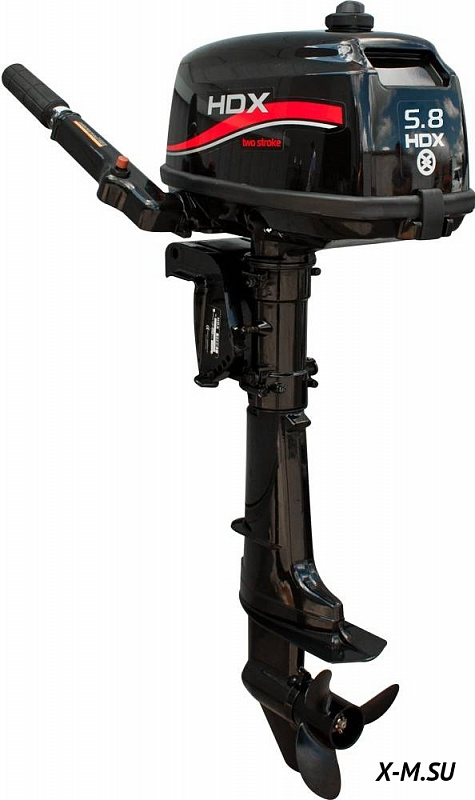 Лодочный мотор 2-х тактный HDX R series T 5,8 BMS в Нижнем Тагиле