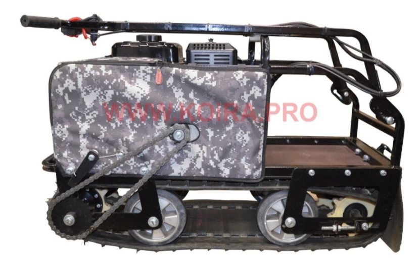 Мини мотобуксировщик КОЙРА "Вжик" (107 см) 7 л/с с ручным стартером в Нижнем Тагиле