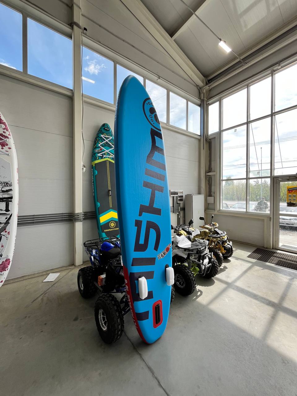 SUP (САП) Доска MISHIMO FLY AIR BLUE 10,8’ (330см) в Нижнем Тагиле