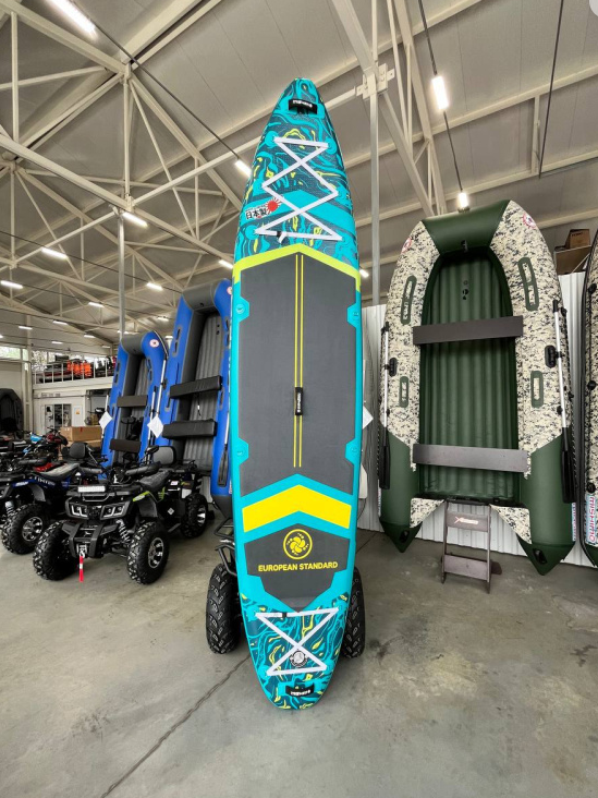 SUP (САП) Доска MISHIMO PRO-MAX Light Teal 11’ (335см) в Нижнем Тагиле