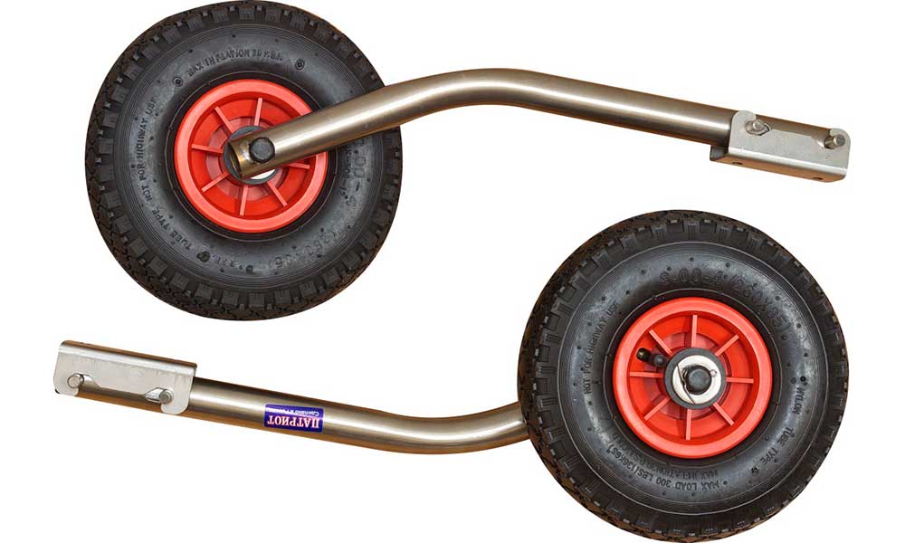 Транцевые колеса модульные удлиненные из нержавеющей стали в Нижнем Тагиле