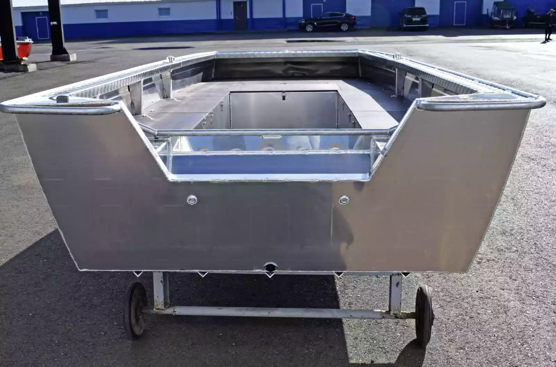 Алюминиевая лодка Wyatboat-490 Jonboat в Нижнем Тагиле