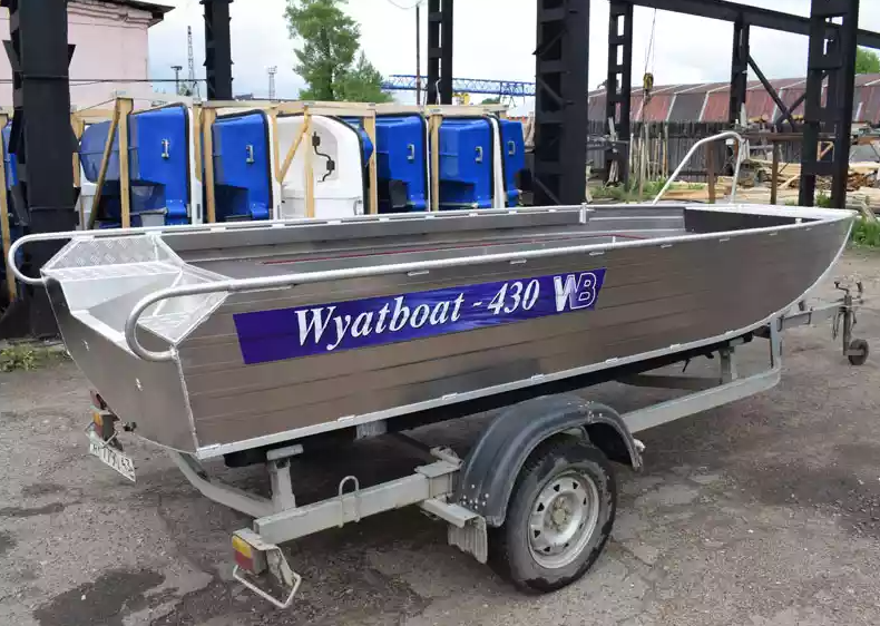 Алюминиевая лодка  Wyatboat-430 Master в Нижнем Тагиле