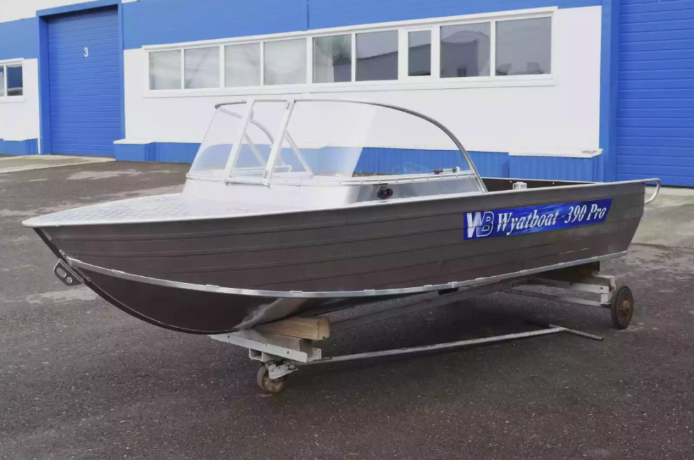 Алюминиевая лодка Wyatboat-390 Pro в Нижнем Тагиле