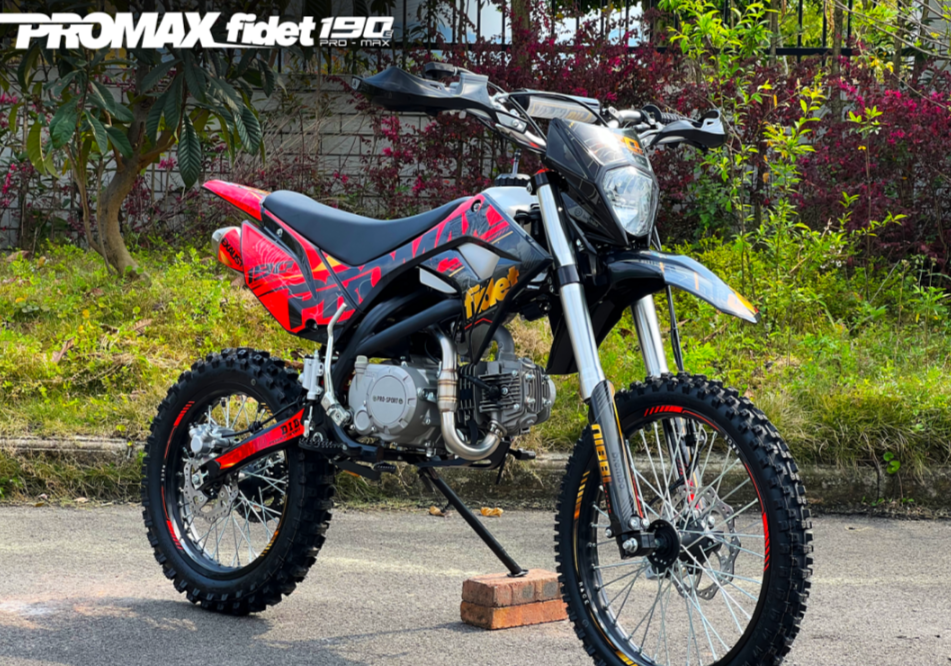 Мотоцикл (питбайк) PROMAX FIDET (ФАЙДЕТ) 190E MAX PRO LUX 19/16 в Нижнем Тагиле