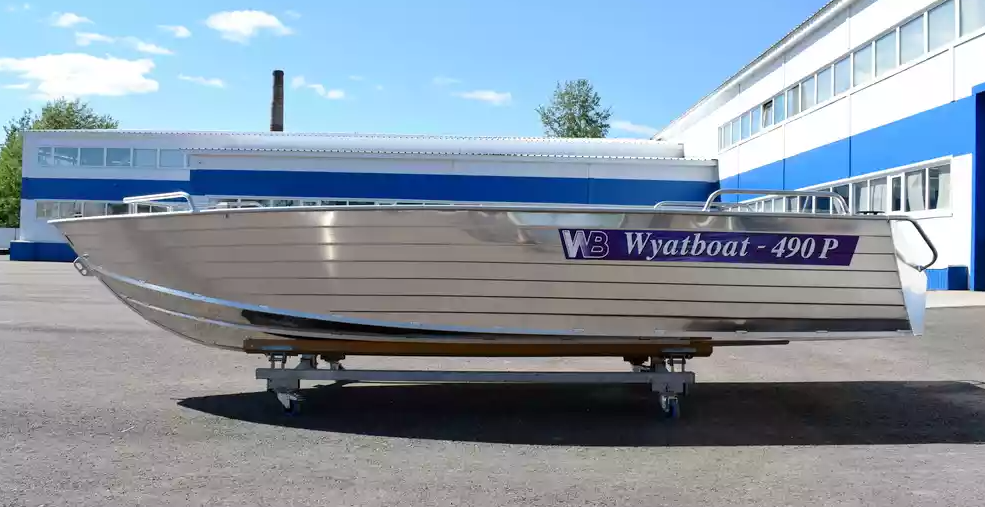 Алюминиевая лодка Wyatboat-490 P в Нижнем Тагиле