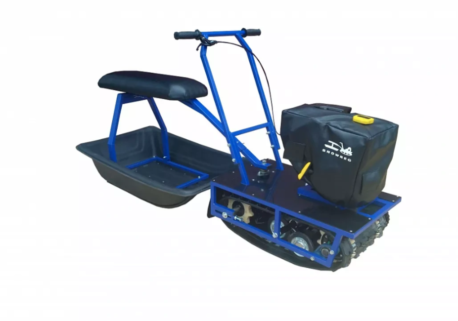 Мини-мотобуксировщик Альбатрос-М с фарой в Нижнем Тагиле