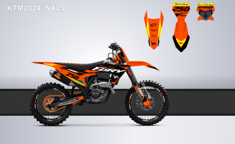 Кроссовый мотоцикл Sanchez Fury NX250 в Нижнем Тагиле