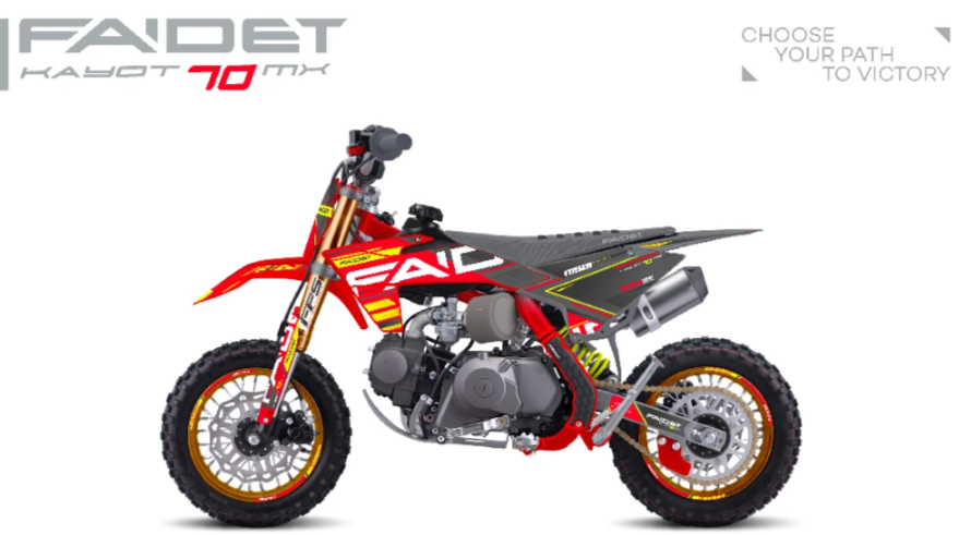 Питбайк FAIDET KAYOT 70 12/10 в Нижнем Тагиле