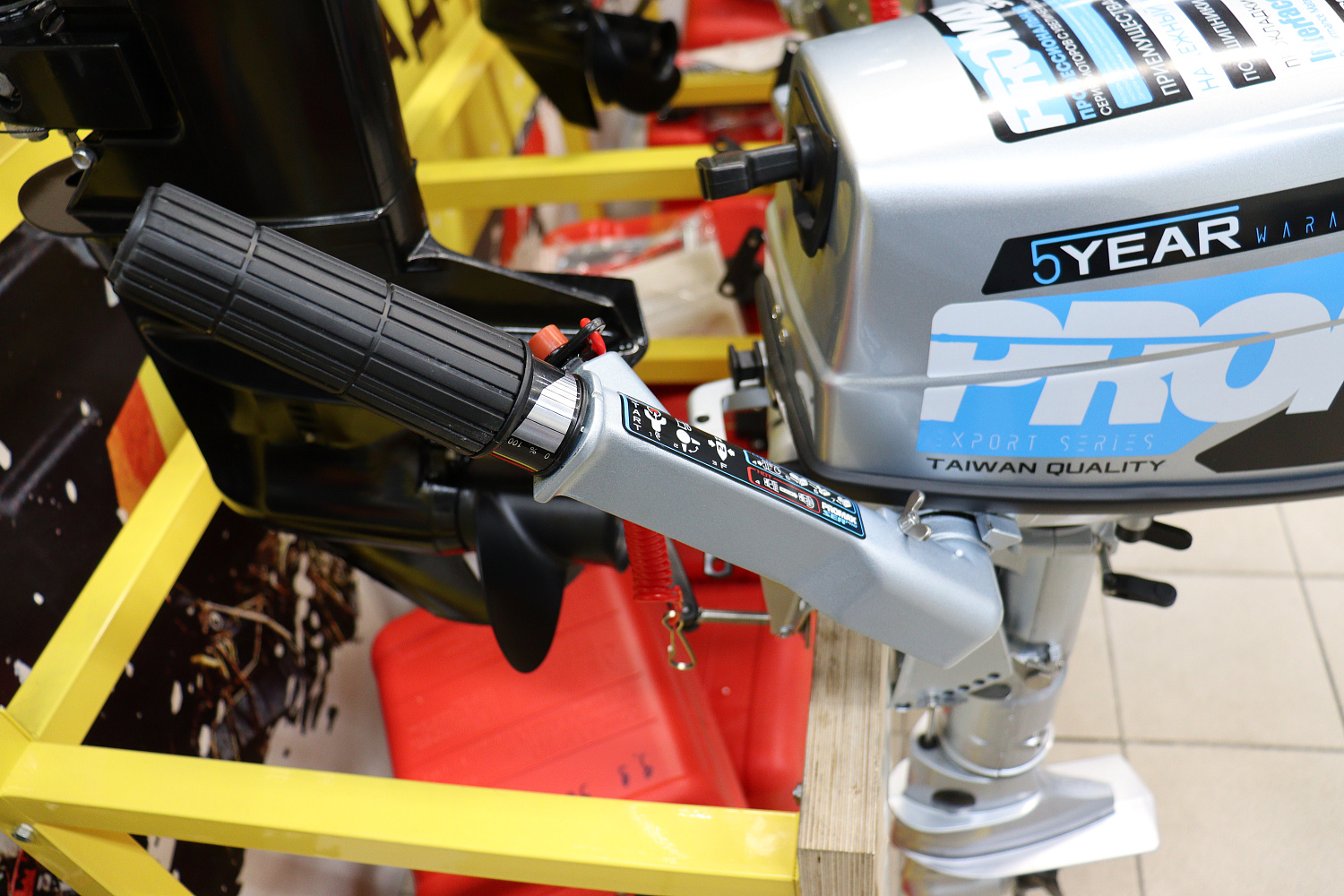 Лодочный мотор PROMAX SP5FHS (внешний бак 12 л) в Нижнем Тагиле