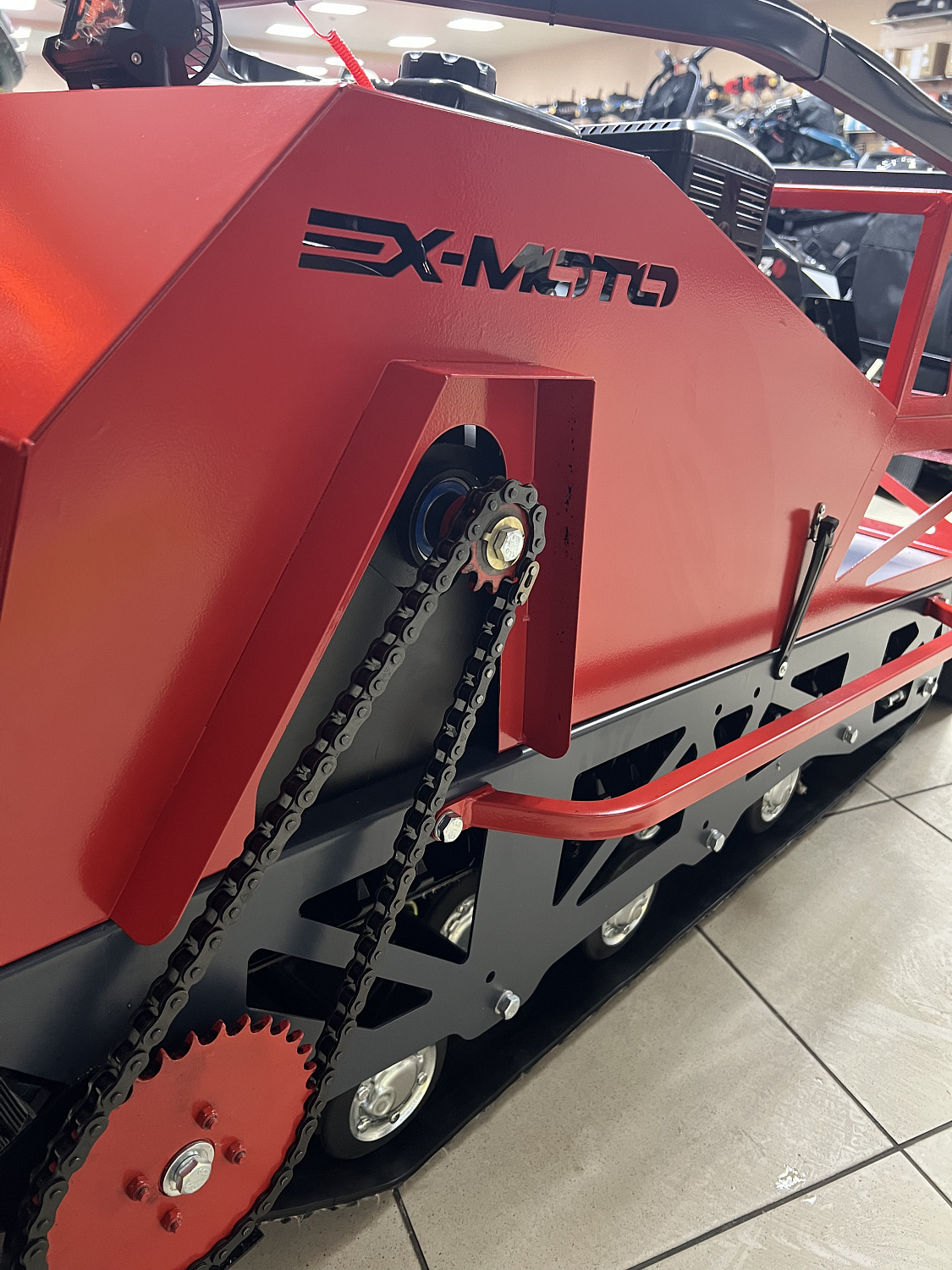 Мотобуксировщик EX-MOTO SNOWDOG S500 15л.с в Нижнем Тагиле