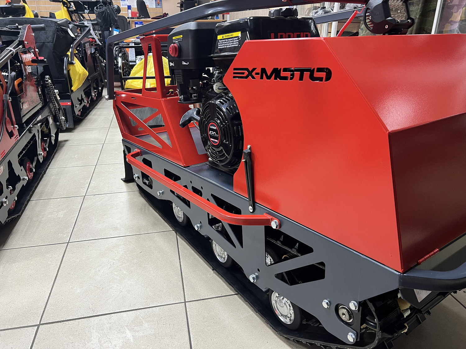 Мотобуксировщик EX-MOTO SNOWDOG S500 15л.с в Нижнем Тагиле