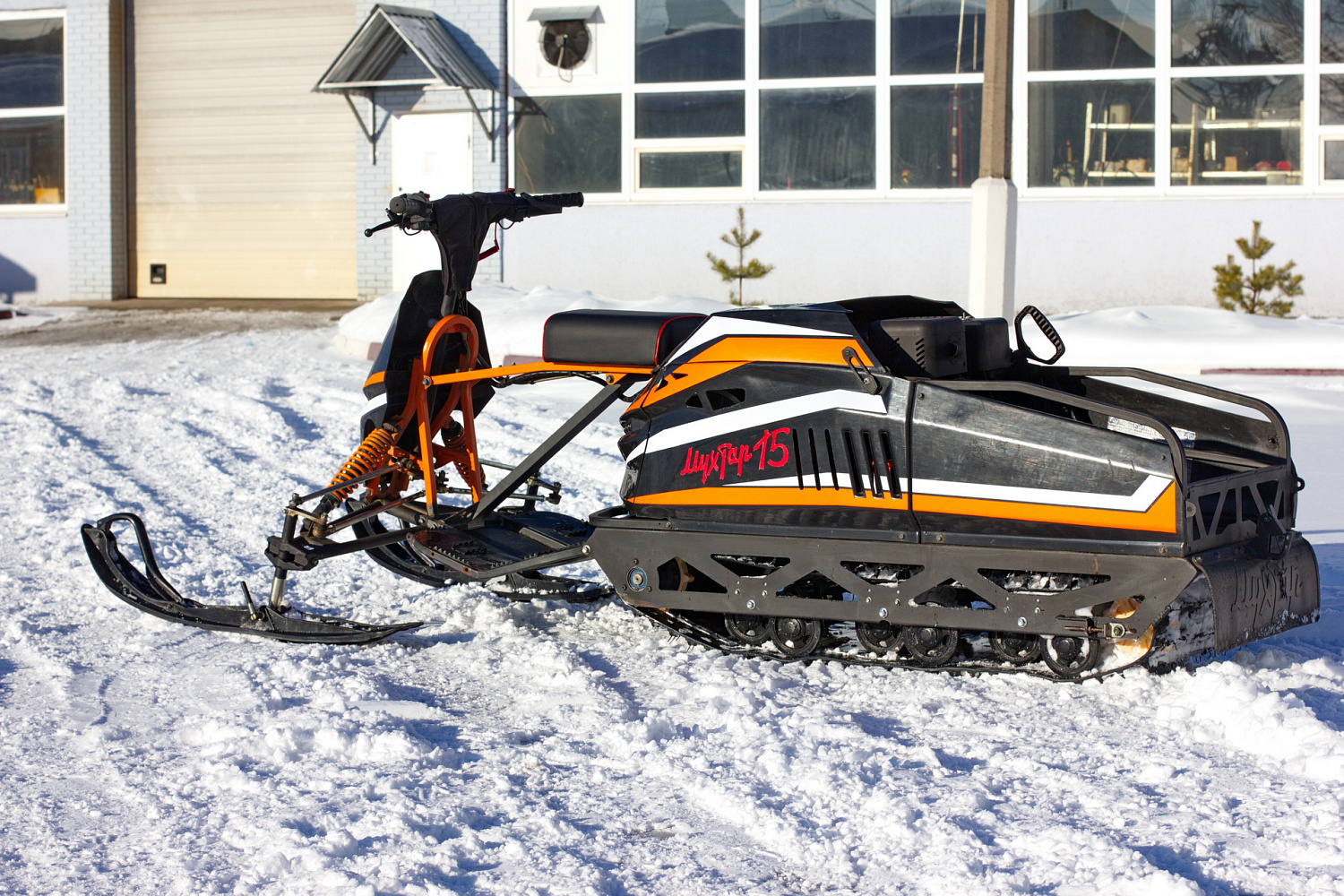 Мотобуксировщик IRBIS Мухтар 15 с лыжным модулем в комплекте в Нижнем Тагиле