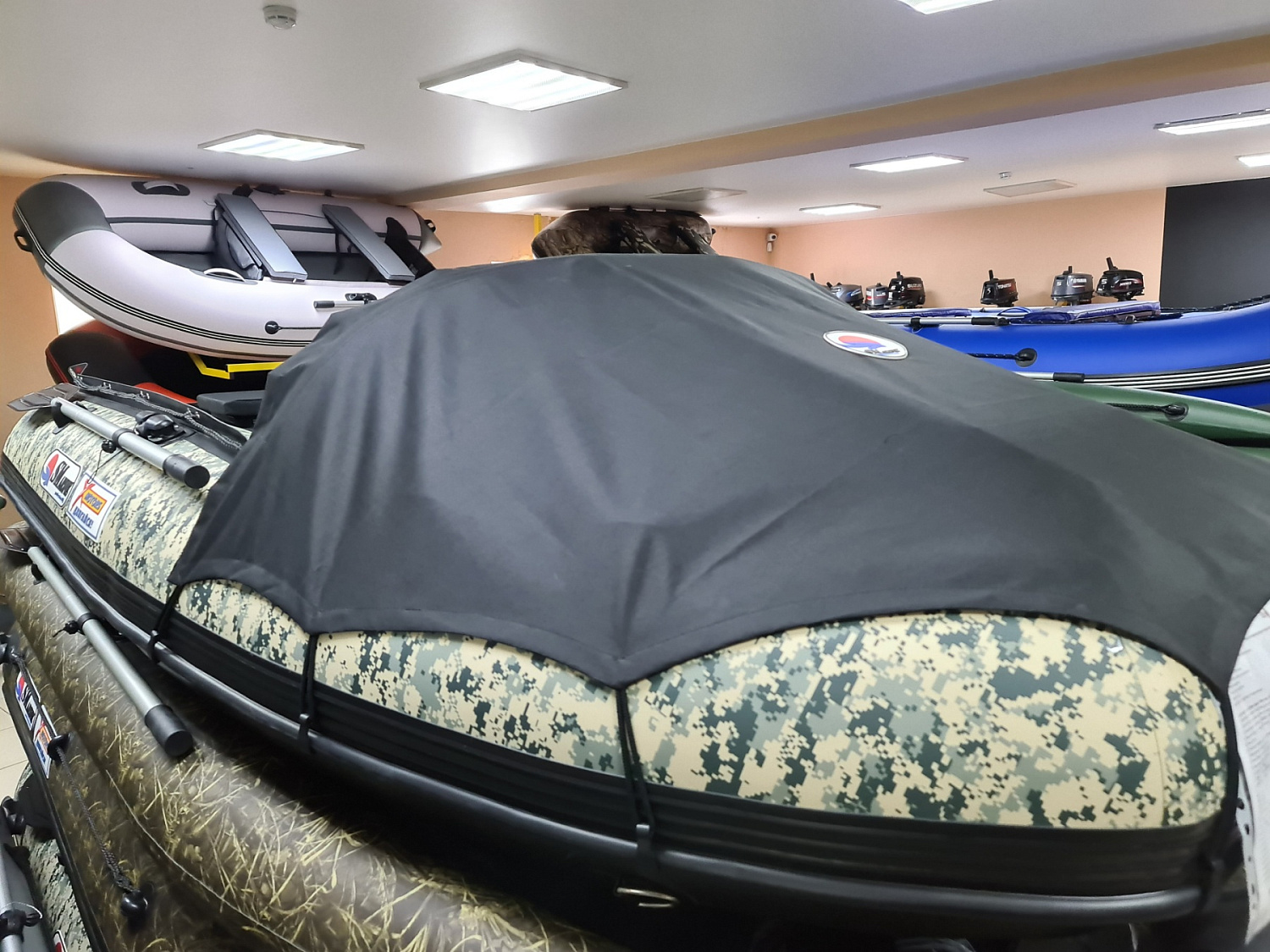 КОМПЛЕКТ НОСОВОГО ТЕНТА К ЛОДКЕ SMARINE SDP MAX 360 ЧЕРНЫЙ в Нижнем Тагиле