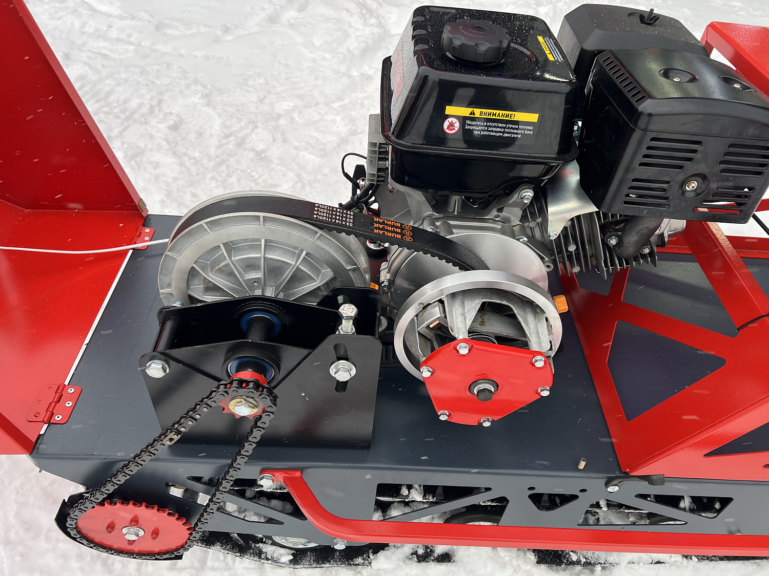 Мотобуксировщик EX-MOTO SNOWDOG S500 15л.с в Нижнем Тагиле