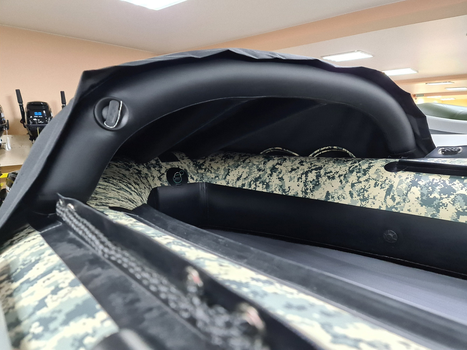 КОМПЛЕКТ НОСОВОГО ТЕНТА К ЛОДКЕ SMARINE SDP MAX 360 ЧЕРНЫЙ в Нижнем Тагиле