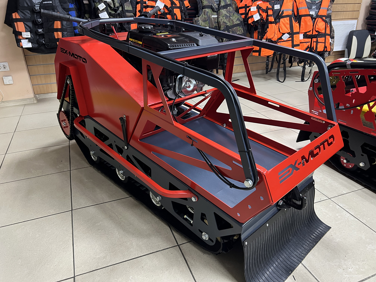 Мотобуксировщик EX-MOTO SNOWDOG S500 15л.с в Нижнем Тагиле