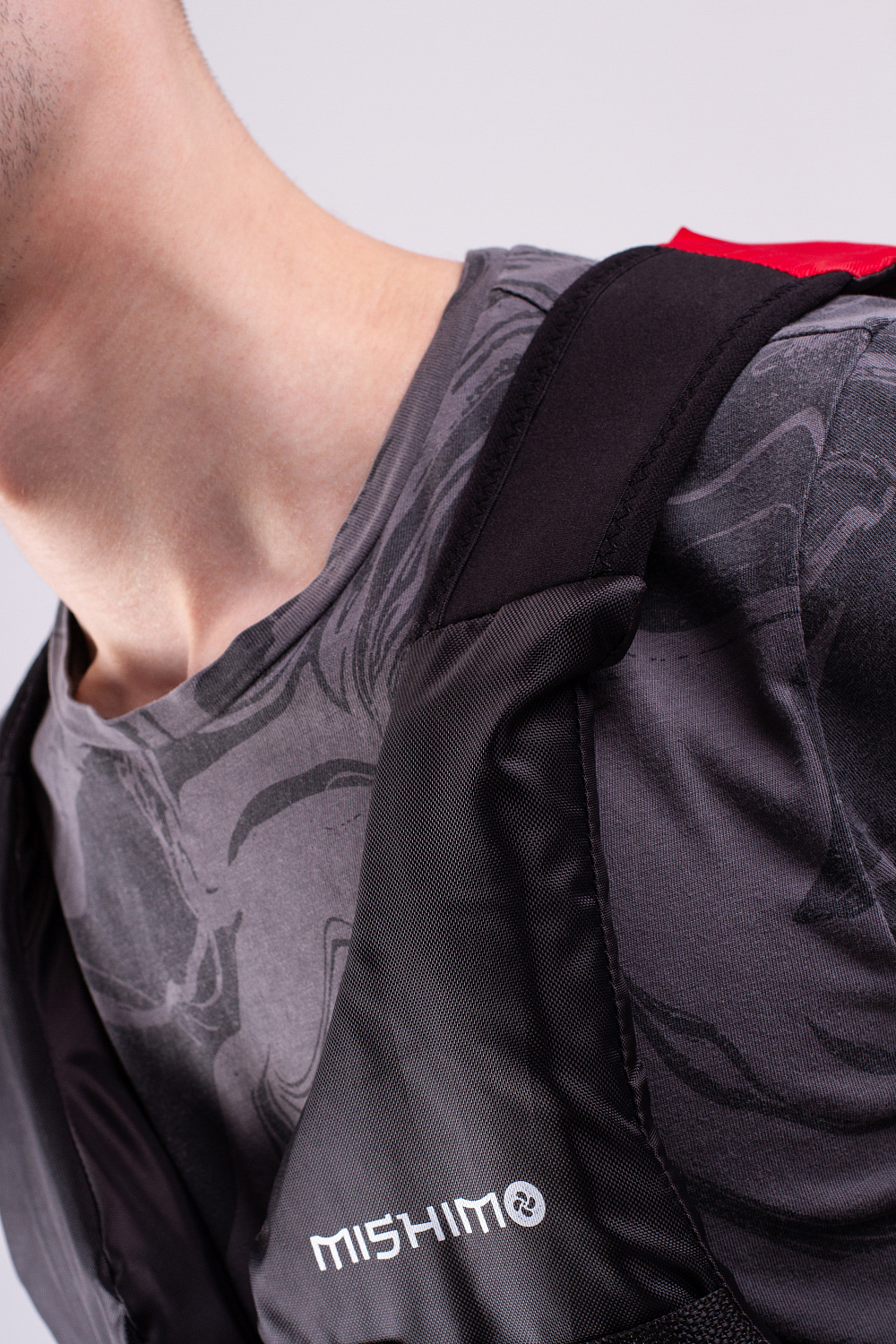 Жилет спасательный MISHIMO PRO Премиум качества Черно-красный в Нижнем Тагиле